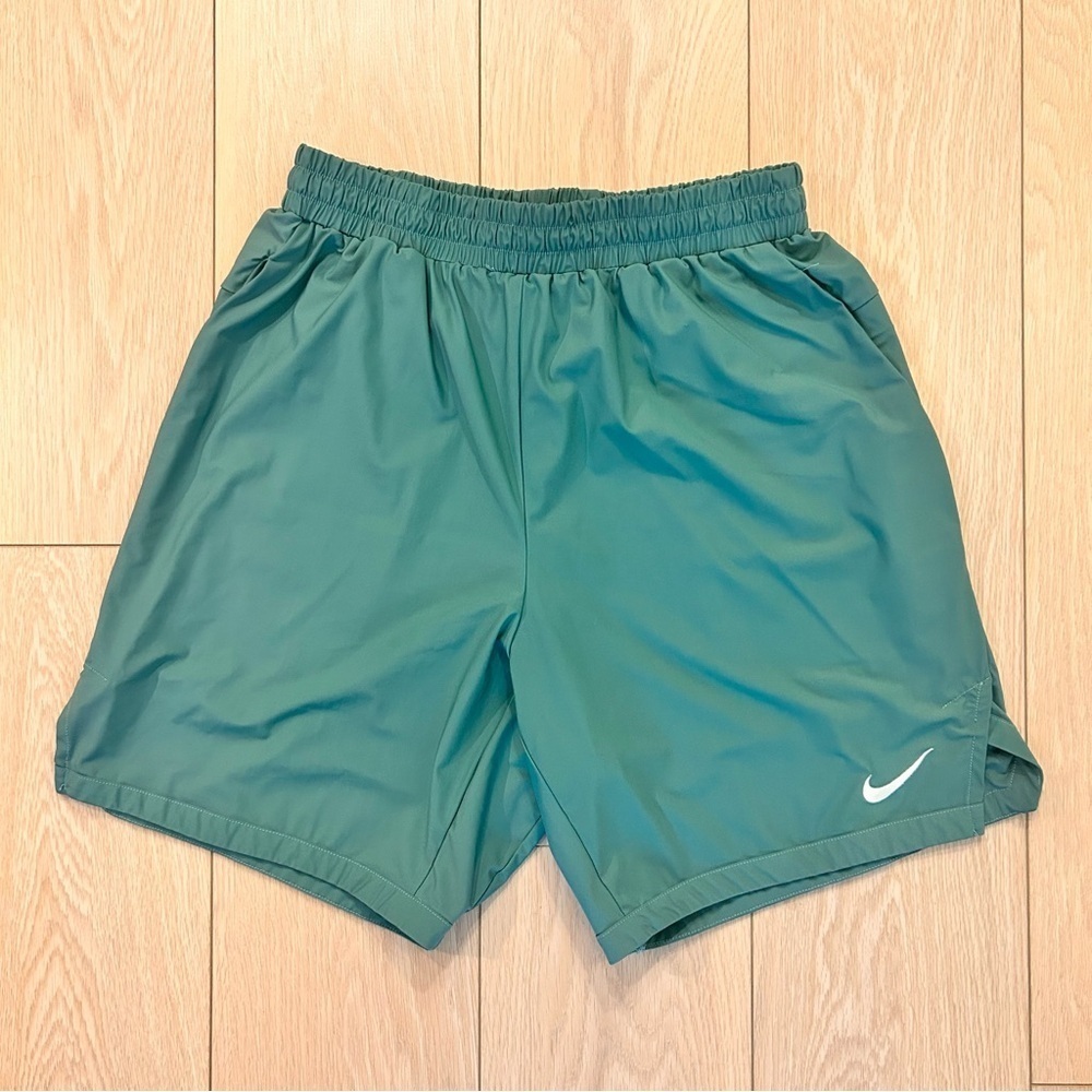 Nike Men's Dri-FIT Challenger Running/Gym Shorts Teal Green